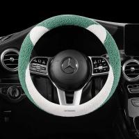 ราคา ที่หุ้มพวงมาลัยรถยนต์ฤดูหนาวขนแกะเนื้อแกะอบอุ่นพวงมาลัยรถปลอกด้ามจับการ์ตูนกันลื่นหุ้มพวงมาลัยรถยนต์ (49103432393)