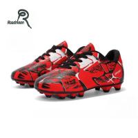 ราคา รองเท้าฟุตซอล unisex สำหรับเด็กและผู้ใหญ่ รองเท้า ฟุตบอลเทรนนิ่งในร่ม รองเท้ากีฬา แฟชั่นและความ สะดวกสบาย (27117956304)