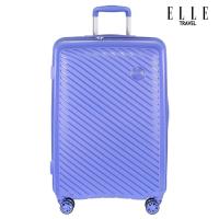 ราคา ELLE Travel Hunter Collection, 100% PP (Polypropylene). Medium 24" Luggage, Double Coil Secure Zipper, Expandable (14132561185)