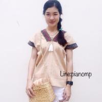 ราคา ชุดพื้นเมือง ชุดกระเหรี่ยง ชุดชาวเขา เดรสผ้าฝ้าย เดรสพื้นเมือง ชุดผ้าฝ้าย ชุดดอย✨ชุดเหนือ เดรสนากา (7902685993)