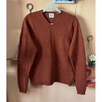 ราคา ส่งต่อ สภาพ 90% เสื้อสเวตเตอร์ไหมพรม ผ้าวูล คอวี แบรนด์ GAP ของแท้ หนากลางๆ สีส้มอมน้ำตาล ส้มอิฐ แขนยาว กันหนาว มือสอง (27682927734)