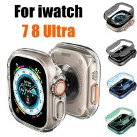 ราคา เคส PC แบบใส ป้องกัน สําหรับ Apple Watch series Ultra 9 8 7 i Watch ultra2 49 มม. 45 มม. 41 มม. (22087428121)