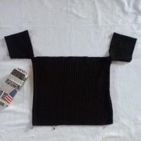 ราคา เสื้อครอปเปิดไหล่ ผ้าร่อง (5205777860)