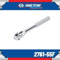 ราคา KING TONY ประแจด้ามฟรีหัวไข่ กดปุ่ม ขนาด 1/4" No.2761-55F (24879956864)