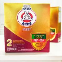 ราคา Nestle BEBE STEP นมผงตราหมี สูตร 2 600 กรัม (2669438517)