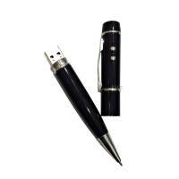 ราคา USB Flash Drive LED Flashlight and Laser Pointer Pen Shape 16GB (Black) (157393195)