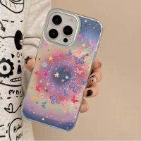 ราคา เคสโทรศัพท์ เข้ากันได้สำหรับ เคสไอโฟน11 เคส iphone 16 Pro Max 7Plus XR 12 13 14 15 ดาวผีเสื้อแสนสวย (42126553025)
