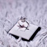 ราคา SALE!!! แหวนเพชร CZ เงินแท้ 92.5 แหวนรูปมงกุฎ (5239138436)