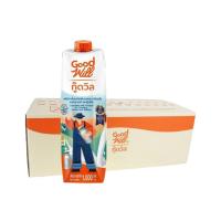 ราคา ยกลัง นมข้นจืด นมสด ตรากู๊ดวิล (Good will) 12 กล่อง (44302084297)