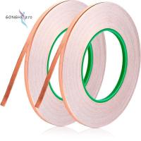 ราคา [gonghe370]เทปกั้นทองแดง 2 ชิ้น 1/4 นิ้ว X 164ft, เทปฟอยล์ทองแดงและเทปกั้นทองแดงสําหรับเทปทองแดงกาวนําไฟฟ้า (28144065031)