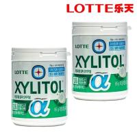 ราคา 5 กระป๋องนําเข้าจากเกาหลี LOTTE LOTTE Alpha Xylitol หมากฝรั่ง Mint Sandwich ลูกอมลมหายใจสดชื่น 11.22vk (42876732673)