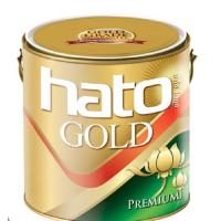ราคา สีทอง HATO AG444 ฮาโต้ (สูตรนํ้ามัน) ทองอเมริกา ขนาด 3.785 ลิตร แกลลอน (18173396007)