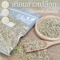 ราคา เทียนข้าวเปลือก 100 250 500 กรัม Fennel Seeds 小茴香 Xiao Hui Xiang ทราข้าวเปลือก สมุนไพร เครื่องเทศ ยี่หร่าหวาน เทียนแกลบ (22371775521)