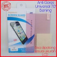 ราคา Universal Anti-Scratch 7 นิ้ว Clear Anti-Scratch Advan Evercoss Mito Screen Guard Screenguard Clear (28831520545)