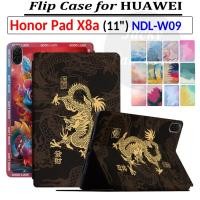 ราคา สําหรับ HONOR Pad X8A แท็บเล็ต 11.0 " 2024 แฟชั่นจีน Loong กระต่ายรูปแบบ PU หนัง HONOR Tab NDL-W09 NDL-L09 11 นิ้วฝาครอบ (28314176446)