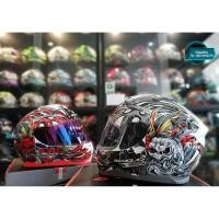 ราคา ลดราคา ‼️ หมวกกันน็อค Bilmola Defender ลาย Kabuki (2338229349)