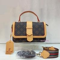 ราคา กระเป๋าทรงฝาปิด สะพายข้าง แซนริช กระเป๋าแบรนด์ Sanrich หนัง PU Premium (22581893733)