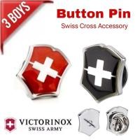 ราคา VICTORINOX Button pin เข็มกลัด โลโก้ Victorinox Swiss Cross เข็มกลัด ติดกระเป๋า ติดเสื้อ Swiss Army Accessory ของแท้no (29468208590)