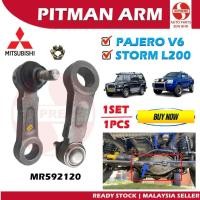 ราคา S2U พวงมาลัยรถ Pitman Arm Mitsubishi Pajero V6 Storm L200 4X4 4WD MR52120 (42877489017)
