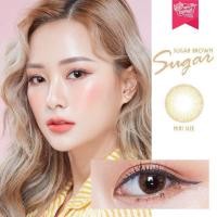 ราคา คอนแทคเลนส์ ลาย mini sugar สี Brown | Gray ค่าสายตามาเพิ่มแล้วนะ (1323777670)