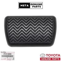 ราคา (แท้ศูนย์100%)ยางรองแป้นเบรค ขาเบรค (เกียร์ออโต้) TOYOTA ALTIS ปี2008-2019 #TOYOTA 4712102090 (29433017925)