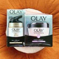 ราคา [[ เดย์ครีม+ไนท์ครีม ]] OLAY Total Effects (50g) โอเลย์ โททัล เอฟเฟ็คส์ (50 กรัม) OLAY Total Effect (50g) (7717905543)