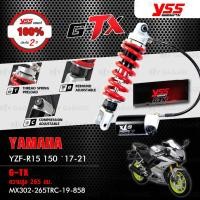 ราคา YSS โช๊คแก๊ส G-TX อัพเกรด Yamaha YZF-R15 '17-'21【 MX302-265TRC-19-858 】 [ โช๊ค YSS แท้ 100% พร้อมประกันศูนย์ 2 ปี ] (29600005030)