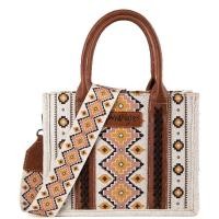 ราคา Wrangler Medium Aztec Tote Bag Western Fashion Top-handle Bag-Fall Fashion for Women (52853212650)
