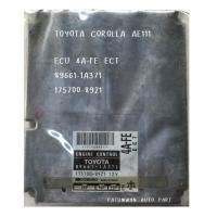 ราคา กล่องเครื่องยนต์ TOYOTA ECU 4A-FE ECT Denso 89661-1A371 175700-8291 เกียร์ออโต้ AE111 ป้ายดำ (23939929197)