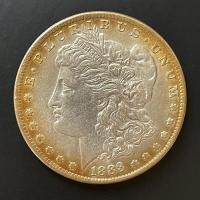 ราคา หลากสีเงิน-Plated Silver Dollar Morgan 1883 สกุลเงินต่างประเทศ Eagle Yang 38mm27g คอลเลกชันโบราณคุณภาพดี Choice 1/4 */-+***////+++ (50604097884)