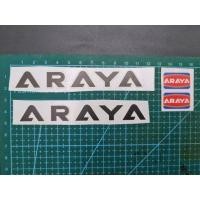 ราคา สติ๊กเกอร์ Araya/Ukai rim oldschool bmx (53503581197)