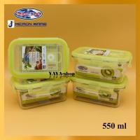 ราคา Super lock ชุดกล่องอาหาร tritan set 8 ชิ้นรวมฝา รุ่น 550m4 (2096508518)