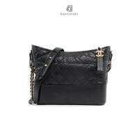 ราคา [ของแท้] CHANEL GABRIELLE MEDIUM BLACK LAMB GHW มีใบรับประกัน ตรวจสอบได้ทุกใบ ✅ (29643450279)