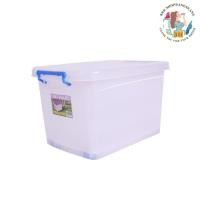 ราคา กล่องพลาสติกมีล้อพร้อมฝา ความจุ 50 ลิตร UNI-WARE K-600 (56953068400)