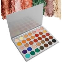ราคา EYESHADOW PEACH MAKE UP PALLETTE / EYESEEDOW Palette MAKE UP - The Jaclyn Hill Palette (28332085981)