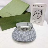 ราคา DIOR1475 New Style Letter Hat Cap ครีมกันแดดหญิง ม่านบังแดด All-Match (44654352446)