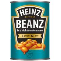 ราคา Heinz Baked Beans English Recipe 420G ไฮนซ์ เบคบีน ถั่วอบในซอสมะเขือเทศ ถั่วซอส ถั่วกระป๋อง (21233470506)