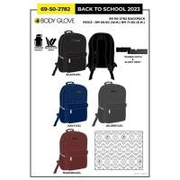 ราคา Body Glove Backpack Bag 6950-2782 Series หรือใหม่ล่าสุด 2023 Body Glove Brand School Bag (56454547251)