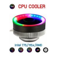ราคา RGB004 CPU COOLER UFO Intel 775/115x/ AMD 775/939/940/AM2/AM2+/AM3/FM1/FM 90watt (3341221236)