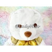 ราคา ตุ๊กตา Winnie the Pooh ตุ๊กตาหมี วินนี่เดอะพูห์ Winnie the Pooh หมีพูห์ สีขาว เสื้อสีทอง ลิขสิทธิ์แท้ (5765086099)
