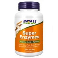 ราคา EXP 1/27 NOW Foods Supplements, Super Enzymes, Formulated with Bromelain, Ox Bile, Pancreatin and Papain 90 Capsules (40152774457)