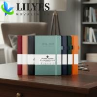 ราคา LILYES 2026 Schedule Planner Notepad, ภาษาอังกฤษ 12 เดือน A5 สมุดบันทึกวางแผนวาระ, แผ่นรองเขียนไดอารี่ ที่คั่นหนังสือทนต่อการสึกหรอ กระดาษหนา 365 วันประสิทธิภาพสมุดบันทึกโรงเรียน (44604522250)
