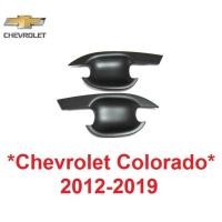 ราคา 2ประตู เบ้ารอง มือเปิด Chevrolet Colorado 2012 - 2019 ดำด้าน เชฟโรเลต โคโลราโด ถาดรอง เบ้ามือจับประตู เบ้ามือ เบ้ากันรอย (25701805574)