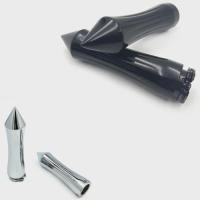 ราคา 25mm Hand Grips for Harley Davidson Softail Dyna Wide Glide/Kawasaki Vulcan 1500 Black Aftermarket (44954116465)