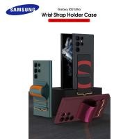 ราคา สายรัดข้อมือหนังสําหรับ Samsung Galaxy S22 Plus Ultra กรณีพลาสติกสําหรับ Galaxy S22 Ultra S22 ฝาครอบ (43224347851)