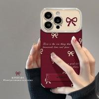 ราคา Anti Shock Anti Drop Bow Designเคสโทรศัพท์พร้อมขาตั้งตรุษจีนiPhoneสําหรับiPhone 16pro 17promax 16promax 15pro 14 15 plus 13 12 11 Airตรุษจีนเคสโทรศัพท์ (48403768471)