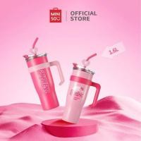 ราคา MINISO BARBIE TUMBLR ขวดน้ําเครื่องดื่มความจุขนาดใหญ่ 1600 มล. (55552941018)
