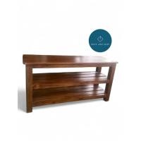 ราคา ตู้ไม้เก็บรองเท้า ตู้ไม้รองเท้า ช้นไม้รองเท้า ชั้นไม้วางรองเท้า พร้อมที่นั่ง (26989672264)