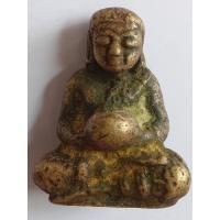 ราคา พระสังกัจจายน์ ทรงเครื่องยุครัตนะ ปางอุ้มบาตร เนื้อทองผสม (19779372987)