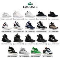 ราคา Lacoste รองเท้าผ้าใบผู้ชาย ลาคอส สินค้าแท้ อุปกรณ์ครบ มือ1 (22953911511)